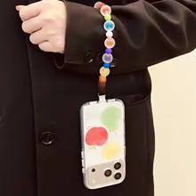 カラフルなフルーツデザインのiPhoneケース【iPhone用・斜め掛け・クリエイティブ・可愛い】（セットアップ対応）