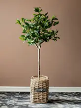 フェイクローズマリー 大型観賞植物 緑の植物 装飾品