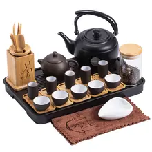 ウーロン茶用茶器セット【紫砂壶・茶道教室用・競技向け】（セットアップ対応）