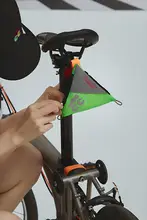 theMADHATcherMCC 自転車用三角バック【リアパック・斜めがけ・しっかり収納】
