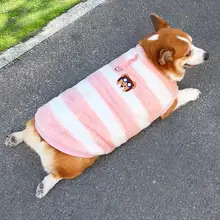 冬用ペット犬服【保温・フリース素材・コーギー・柴犬・フレンチブルドッグ向け】