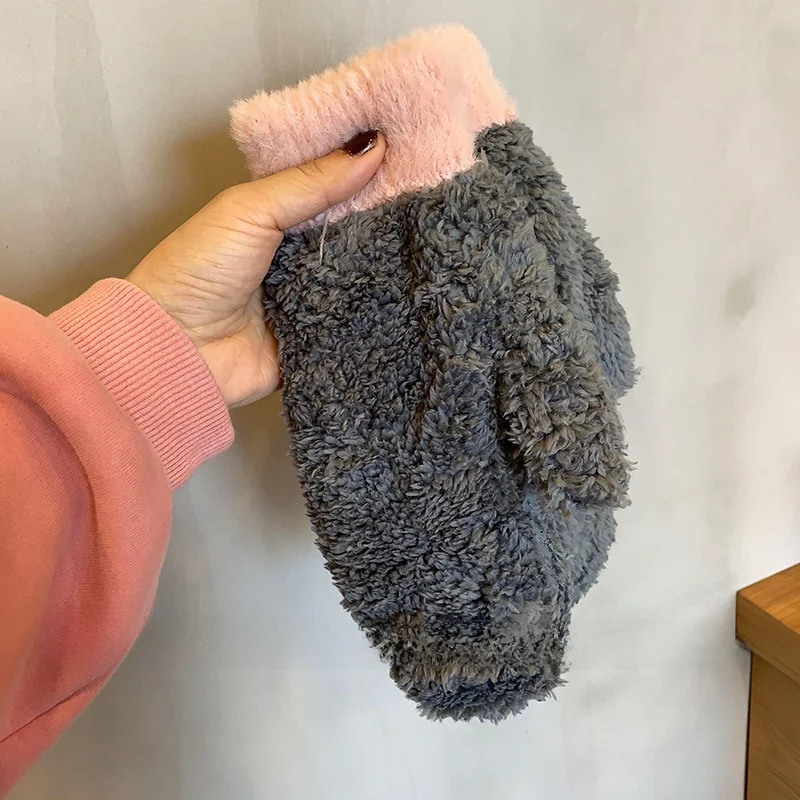 防寒手袋 バイク おすすめモデル：Tagkita/她及其他 レディース厚手フリースライニング連指タイプ