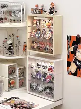デスク用透明ディスプレイケース【二次元キャラクター・展示用・蓋付き】