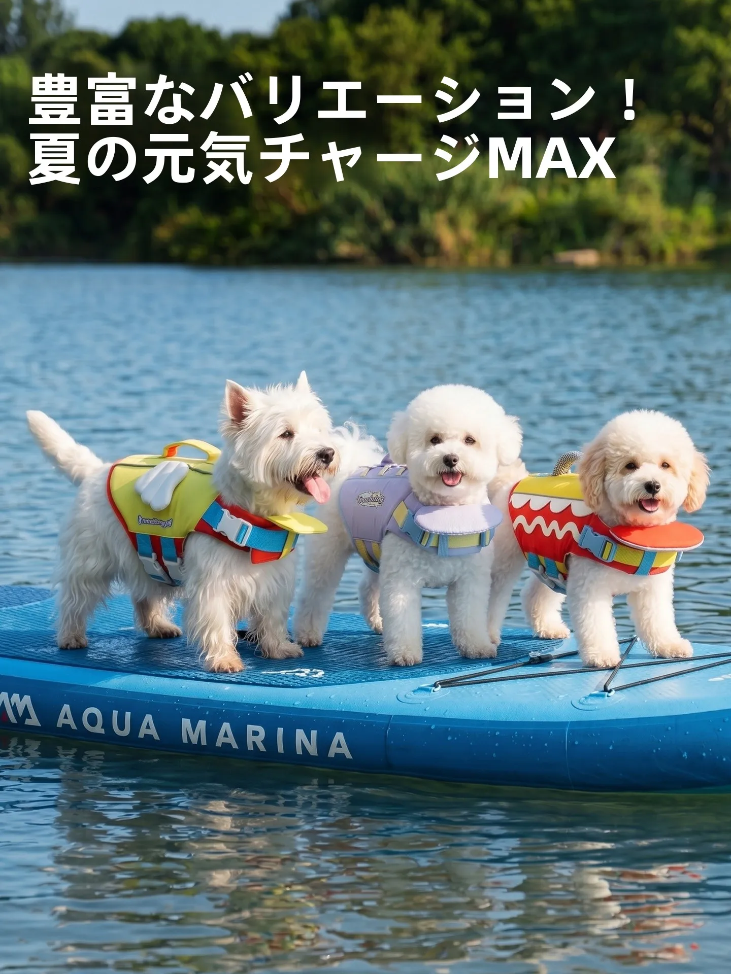 犬を飼う初心者に、夏の水辺で安心できる「救命ベスト」はどれがおすすめ？