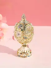 ジュエリーボックス エナメル イースターエッグ ロシア風 置物 おしゃれ アクセサリーケース インテリア ギフト