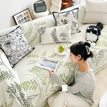 蔓越家 チュニールソファカバー【全覆い・一体型・ソファマット付き】