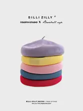 夏用薄手ベレー帽【通気性のある綿生地・カラフル・男女兼用】