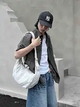 大容量ボディバッグ【韓国デザイン・斜め掛け・カジュアルスタイル】