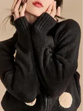 黒のダブルジップフラワーニットカーディガン【フック飾り・ラグジュアリーなスタイル・春用】（セットアップ対応）