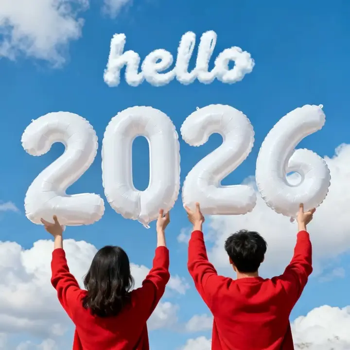 アルミ製数字バルーン【開校・教室装飾・写真撮影用】