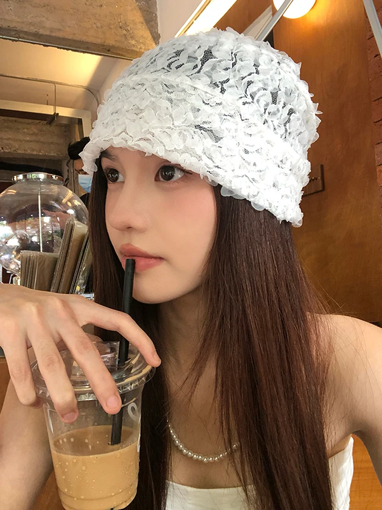 レースデザイン女性用ニット帽：軽量薄型で春秋に最適な日常使いの実 用性を解説