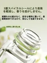 携帯用 10ml ガラス製香水分装ボトル【プッシュタイプ・旅行用・エタノール対応】