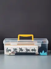 書道道具ケース 透明 手提げ 携帯便利 筆 半紙 収納ボックス 美術 絵画 習い事 キッズ 男の子 女の子
