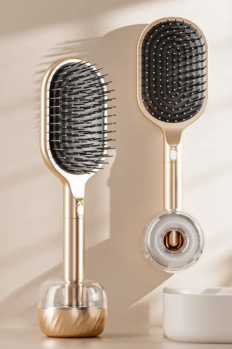 ライトラグジュアリー ヘアブラシ 帯電防止エアクッションコーム