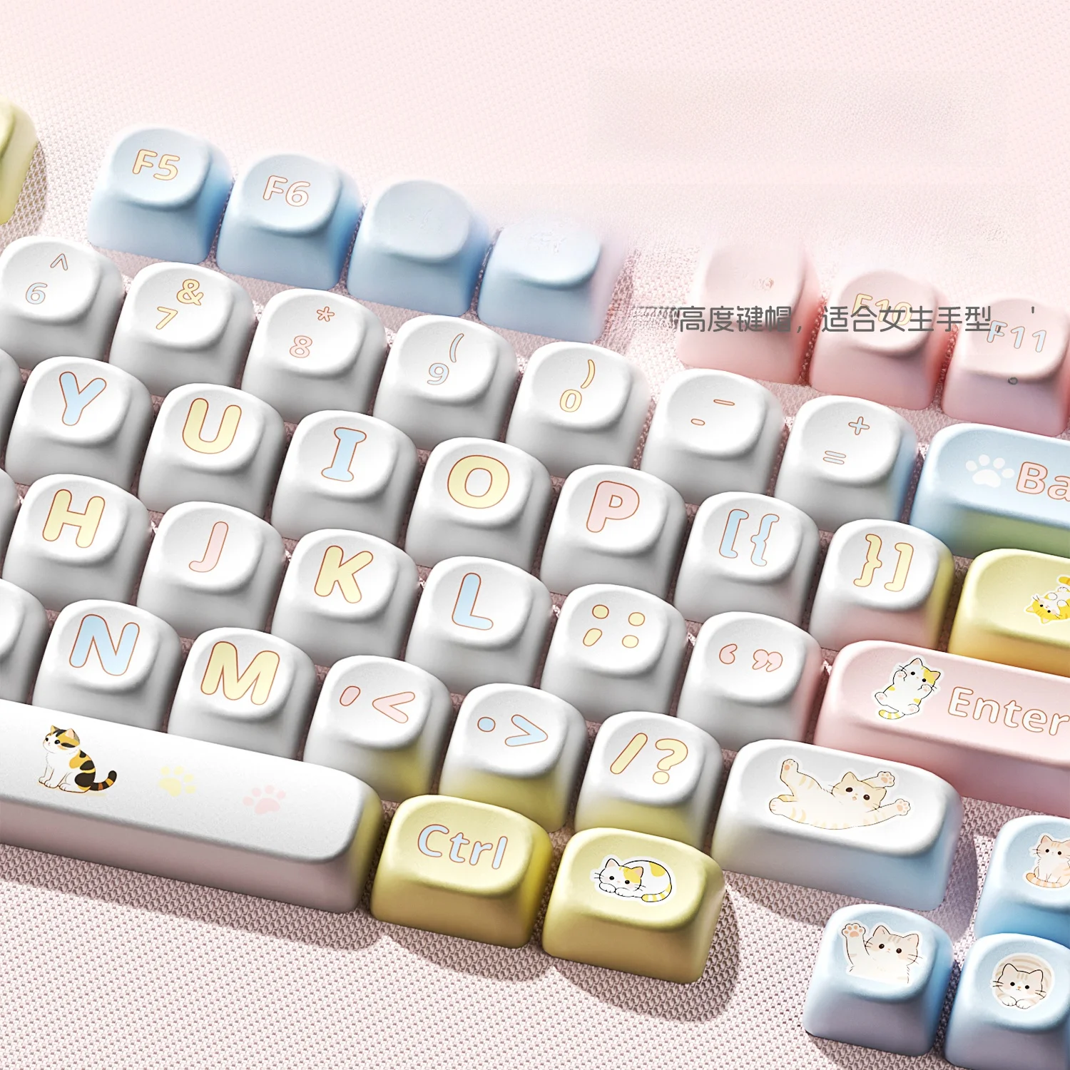 タッチパネル キーボードの実用性を検証：AULA狼蛛ハキミキーキャップ（MOA高さ116個）
