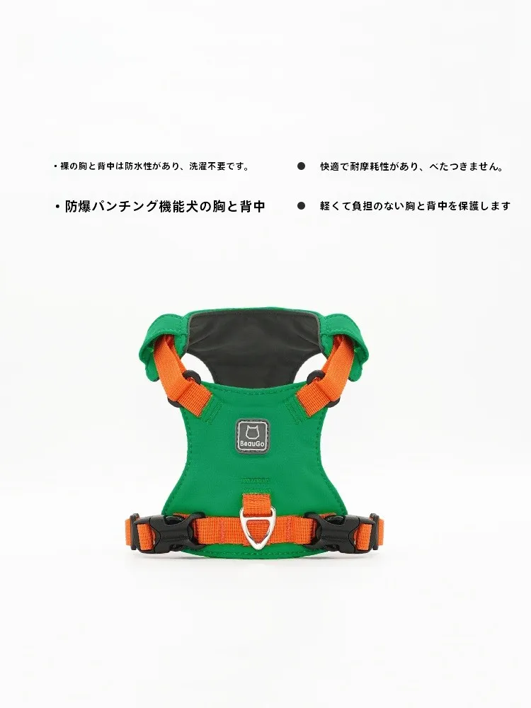 快適な軽量胸部ハーネス：中小型犬用通気性設計の実用性と適用範囲