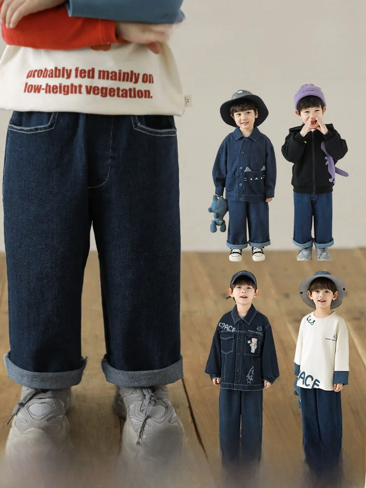 4歳男の子用デニムパンツのサイズガイド：YOEHYAULのフィット・ストレートモデルは実際どうか？