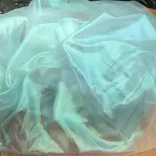 夢幻のカラフルグラデーションガラスファブリック【舞台衣装・プリンセスドレスDIY用】