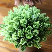 グリーン植物 インテリア ルームデコレーション 小型 フェイクフラワー