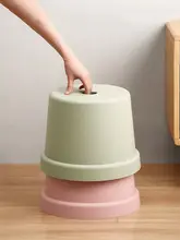 小さな椅子 シューズスツール 家庭用 プラスチック製 デザイン 堅牢