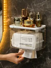 トイレットペーパー収納ボックス【防水・穴あけ不要・家庭用】