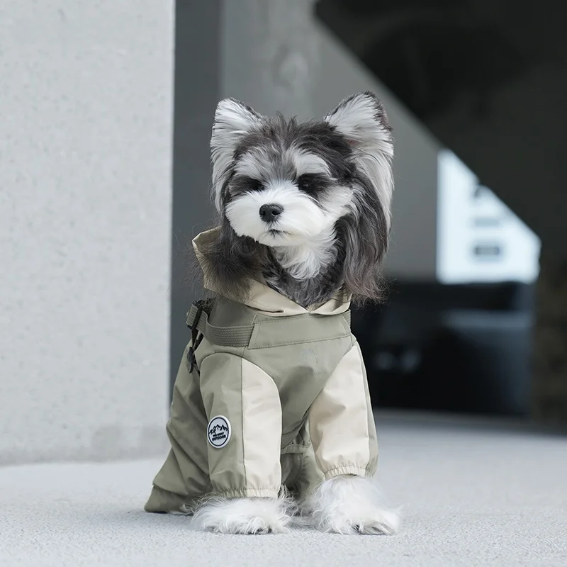 犬のお散歩グッズをコスパ良く揃える方法 - レインコートの四脚構造と防水性の技術的背景
