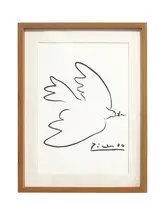 ピカソ風 抽象アート壁掛け【現代的・シンプルデザイン・リビング・ダイニング・寝室用】