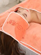 美容院用タオル3点セット【ヘアキャップ・ベッドシーツ・バスタオル・枕カバー】