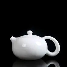 ティーポット 茶道具 大型 セラミック 手作り 白磁