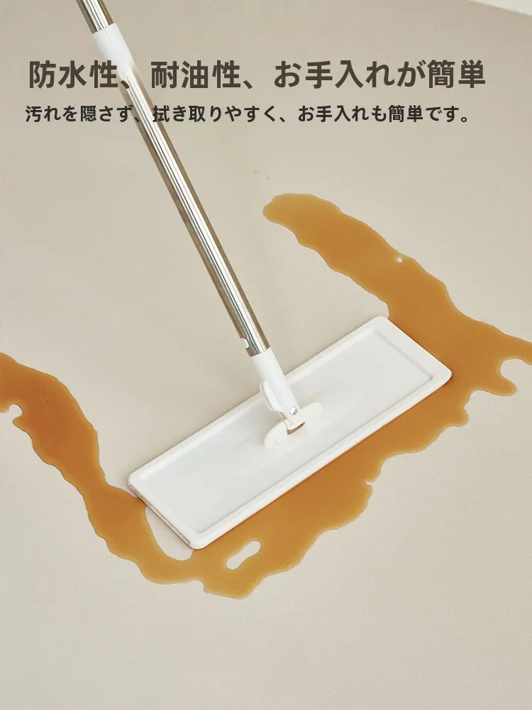 キッチン用PVC地垫：滑り止め・防油・水洗い不要の耐汚れ性能を実証