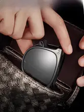 軽量でUVカット！折りたたみ式ラウンドフレームサングラス【女性用・偏光レンズ・ドライブ用】