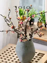 桃の花の人工装飾用ピンクブランチ【インテリアデザイン・家庭用】