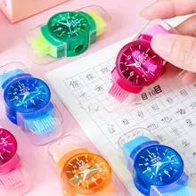 子供用カートゥーンウォッチ型多機能鉛筆削り【かわいいデザイン・幼稚園向け】（セットアップ対応）