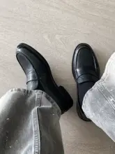 軽量デザインの履きやすいメンズローファー【通気性・黒・快適・後ろ踏めるタイプ】