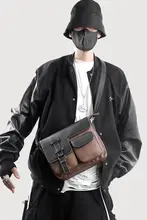 高級感あるレザー製の復古風バックパック【メンズ・ショルダー・斜め掛け対応】
