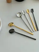 アイススプーン コーヒー用 304ステンレス シンプルスタイル
