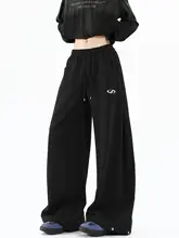 ユニセックス 秋用 カジュアルワイドレッグパンツ【極上の柔らかさ・厚手・ルーズフィット】（セットアップ対応）