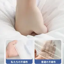 旅行用 使い捨てマットレス4点セット【シーツ・カバー・枕カバー・妊婦対応】（セットアップ対応）