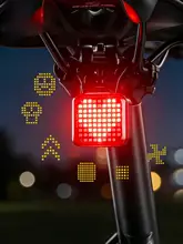 TOSUOD 自転車用テールライト【ブレーキセンサー搭載・多表情・マウンテンバイク・ロードバイク用】