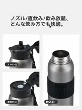 Naturehike 純チタン製 スポーツボトル【アウトドア用・二重構造・保温・大容量】