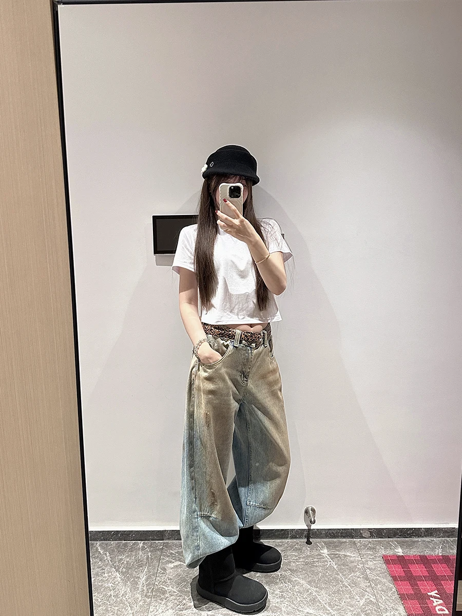 美しいシルエットの夏用デニムパンツ【ストレート・ワイドレッグ】の着こなし方と特性