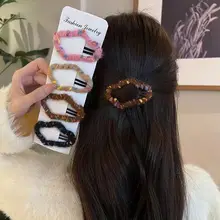 カラフルな毛糸の雲デザインヘアクリップ【前髪用・無痕タイプ・サイド用】