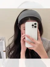 幅広デザインのヘアバンド【日常用・高い頭頂部・顔の印象を引き立てる】
