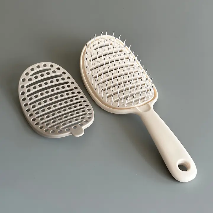 自浄作用のあるボリュームマッサージブラシ【高い頭部用・分離可能なクッション・スカルプセラピー】