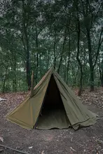 ポーランド軍式八角ピラミッド型キャンプテント【屋外用・ストーブ対応】