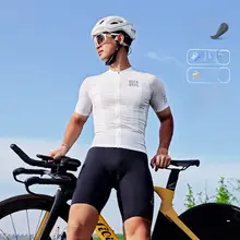 男女兼用 自転車用 半袖サイクルウェア 背中バンド付き【夏用・マウンテンバイク・ロードバイク対応】（セットアップ対応）