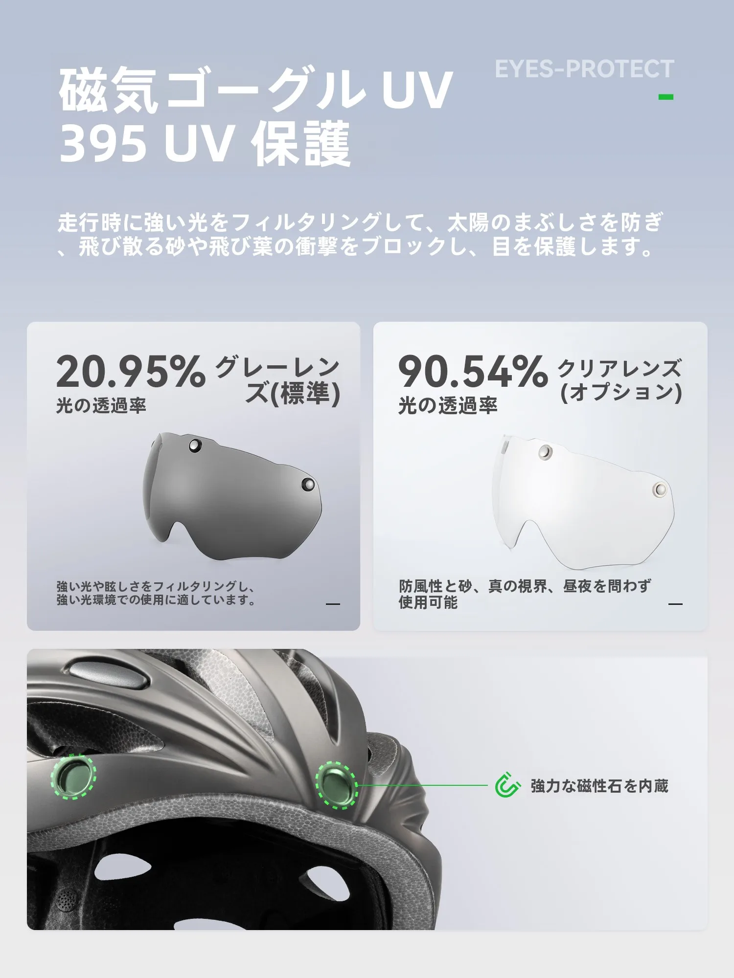 ROCKBROS TT-16 子供用自転車ヘルメット：バイザー付きで通気性と安全性を両立