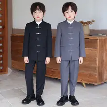 男の子用 中山装 中国風唐装【学生・発表や演奏に最適】