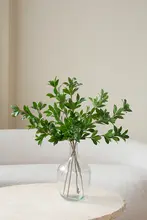 北欧スタイルのマツバギク造花【デスクトップ用・観葉植物・緑のインテリア装飾】