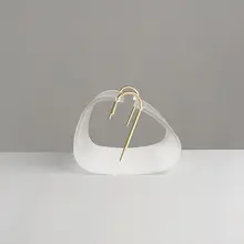 アクリル製ティッシュボックス【北欧スタイル・防水・シンプルデザイン】